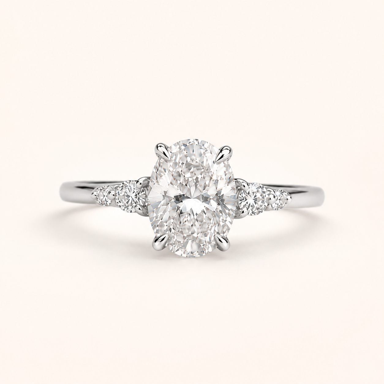 Oval Solitaire Engagement Ring
