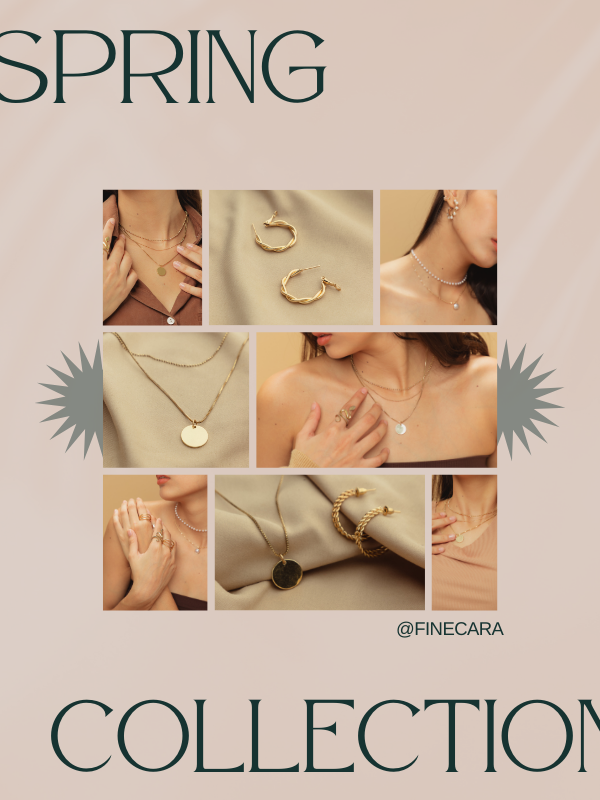 Spring collection showcase with product highlights – Finecara